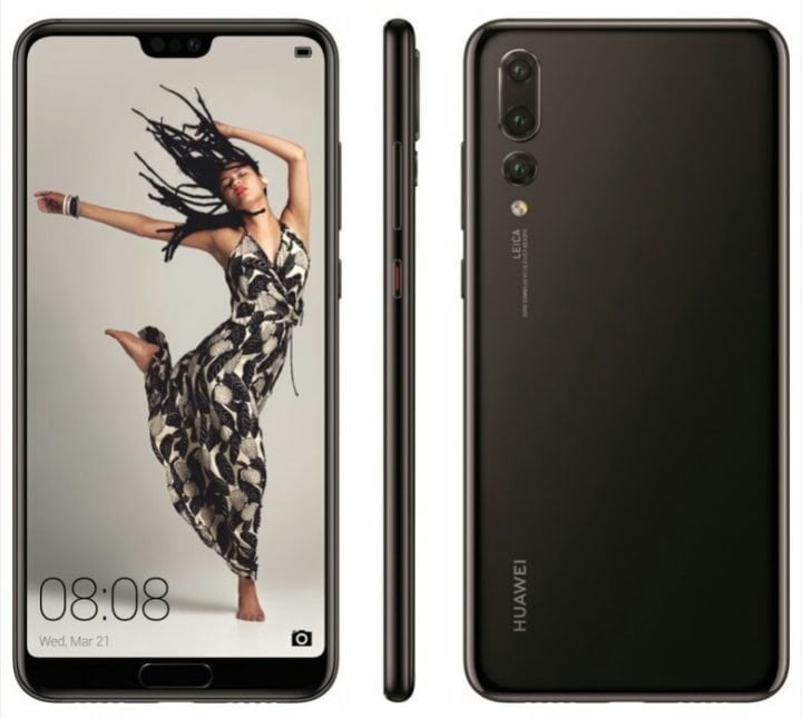 Huawei P20 Pro Renders Shows up