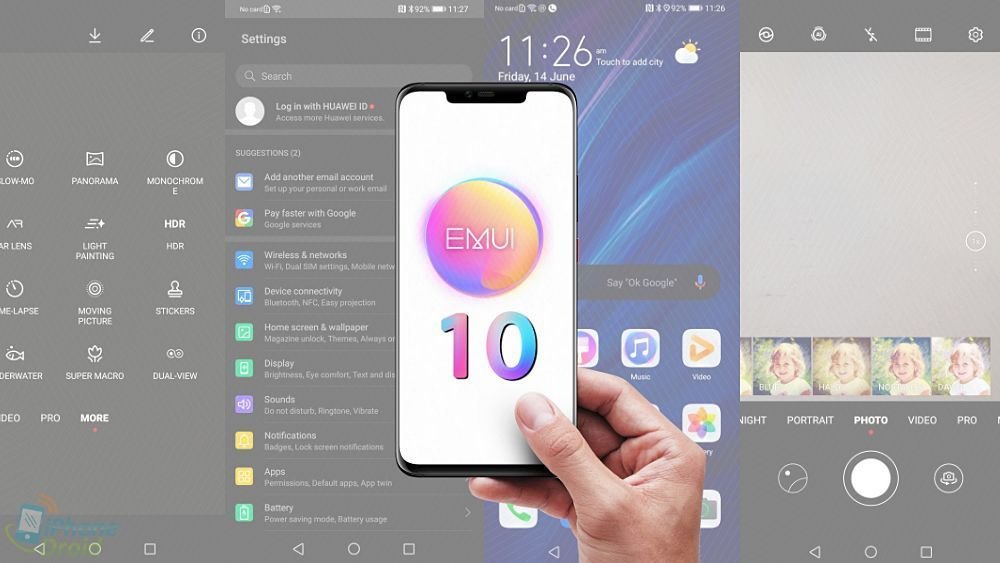 Huawei EMUI 10 features and review