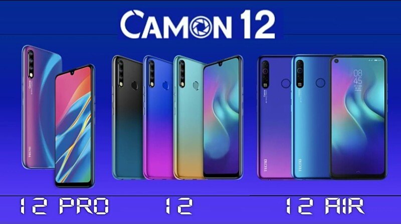 Difference Between Tecno Camon 12 vs Camon 12 Pro vs Camon 12 Air | DroidAfrica