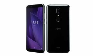 Sharp AQUOS V launch