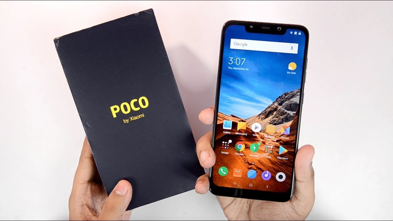 Pocophone f1 android update