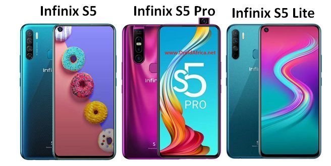 Infinix S5 vs S5 Pro vs S5 Lite
