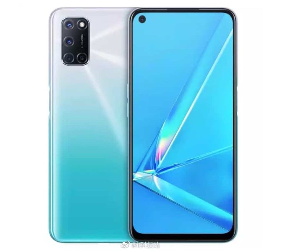 OPPO A52 with Snapdragon 665 and 6.5-inch display on the way OPPO A52 Blue 1