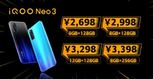 iQOO Neo 3 5G is the first Snapdragon 865 device under 0