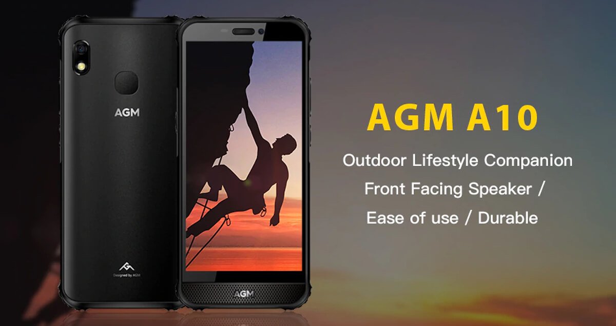 AGM A10 is the first smartphone to run UNISOC Tiger T312 CPU