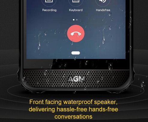 AGM A10 is the first smartphone to run UNISOC Tiger T312 CPU