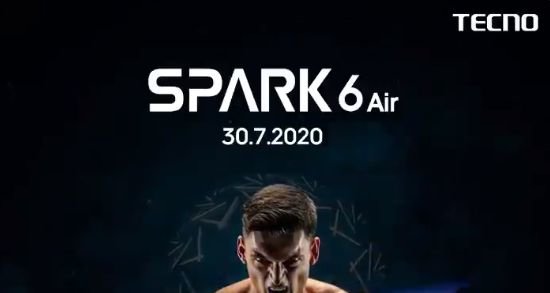 Tecno Spark 6 Air will be announced in India tomorrow