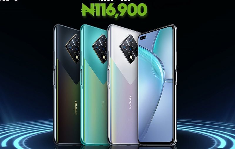 In Nigeria, the Infinix Zero 8 is priced @116,900 Naira