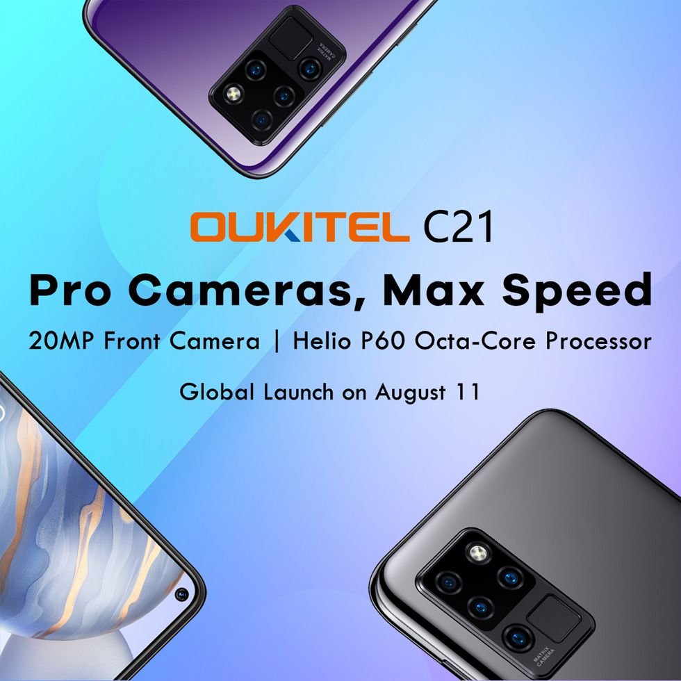 Confirmed: Oukitel C21 with Helio P60 will launch on August 11th