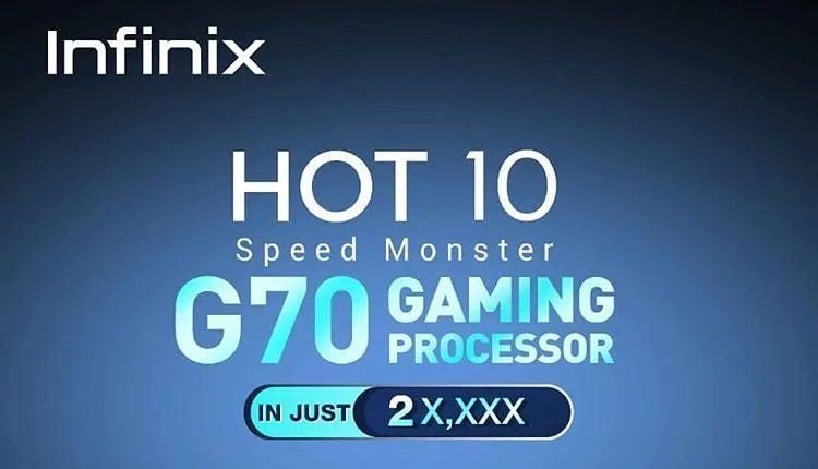 First Infinix Hot 10 banner reveals Helio G70 CPU
