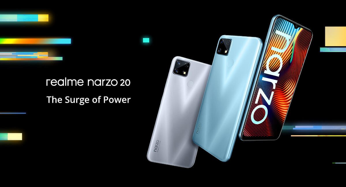 Realme Narzo 20, 20A and Narzo 20 Pro announced
