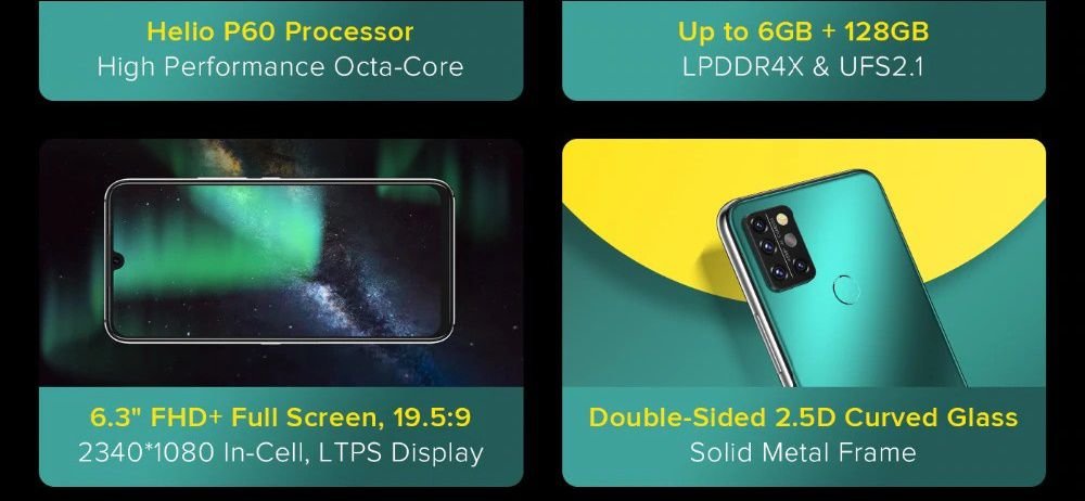 UMIDIGI A9 Pro with 48MP Thermometer quad camera announced
