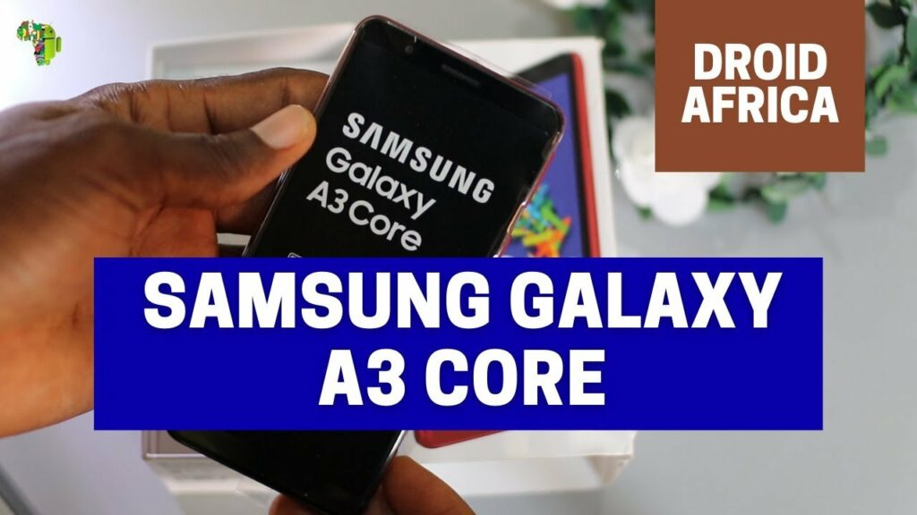 Our Galaxy A3 Core video review is up