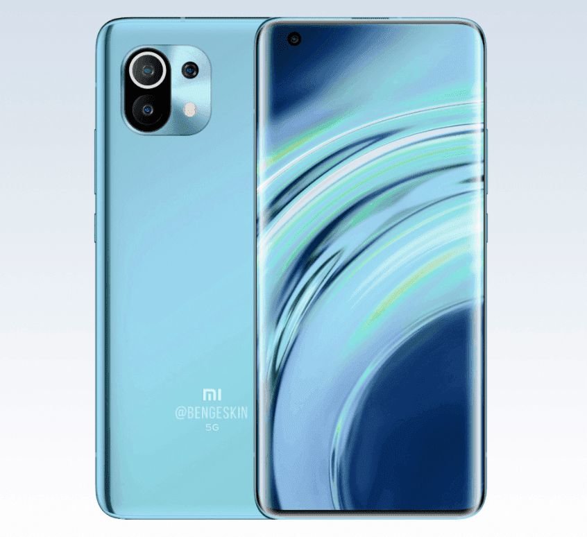 Xiaomi Mi 11: card render and real life images pops up Xiaomi Mi 11 protective cover a 1