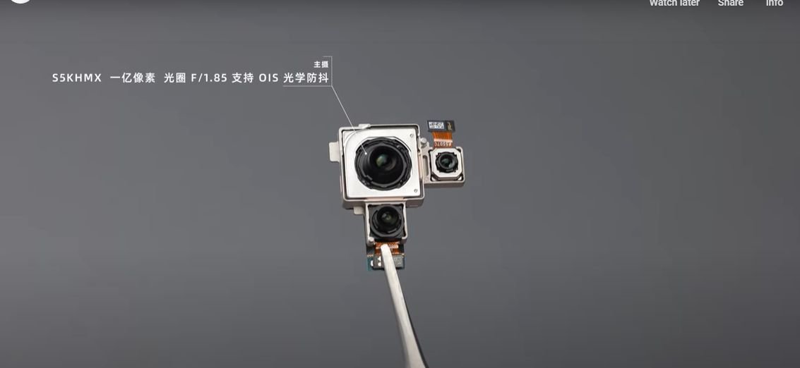 Mi 11 tear down reveals Samsung’s S5KHMX 108MP main camera