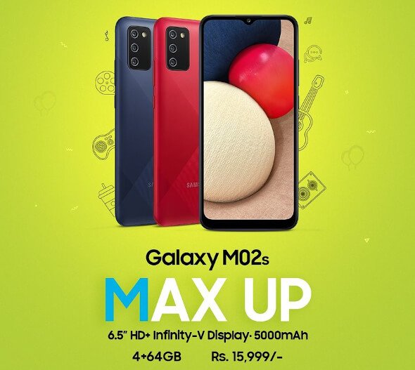 Samsung Galaxy M02s unveiled in Nepal ahead of India launch Galaxy M02s 2 1