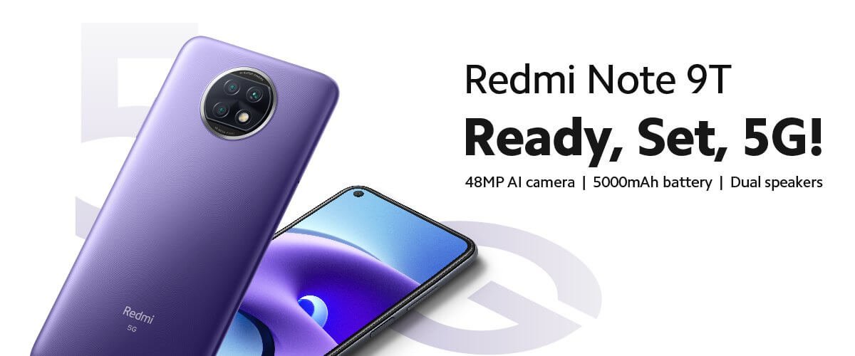 Xiaomi to introduce Remi Note 9T 5G in South Africa on April 8th