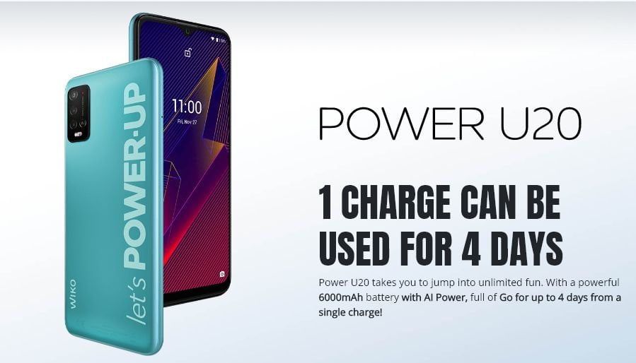 Wiko Power U20 price