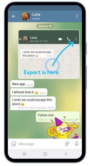 Telegram 7.4.0 update: you can now copy chats from WhatsApp and more
