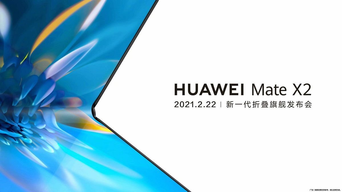 Huawei Mate X2 folding smartphone set for February 22