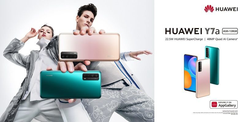 Huawei Y7a now available in Nigeria, Ghana and Kenya
