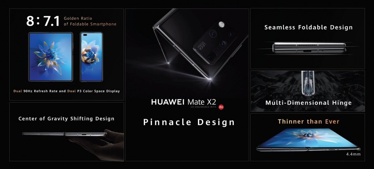 Huawei Mate X2 now official in China