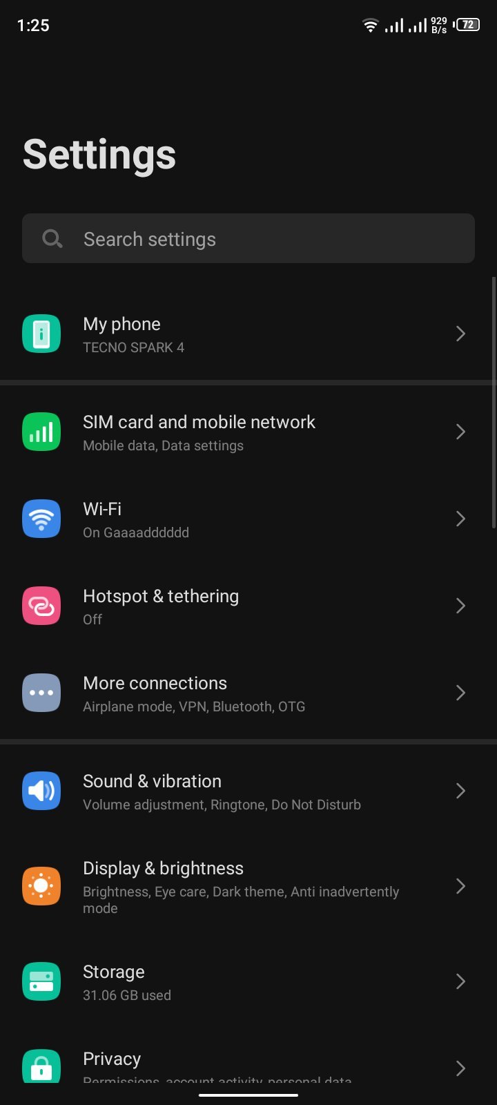 Tecno Spark 4 now receiving Android 10 update base on HiOS 6.2.0
