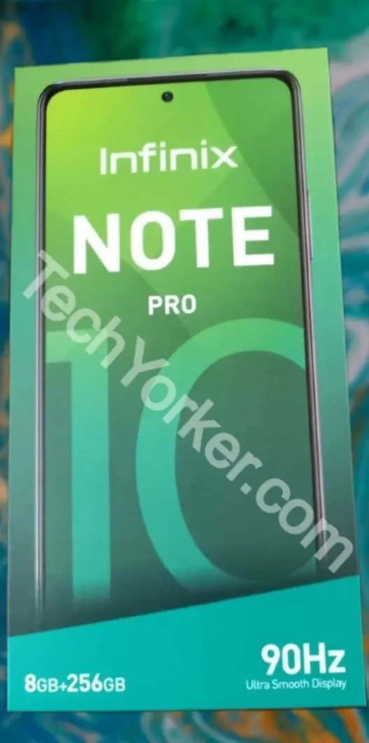 Infinix Note 10 Pro leaked box reveals what to expect