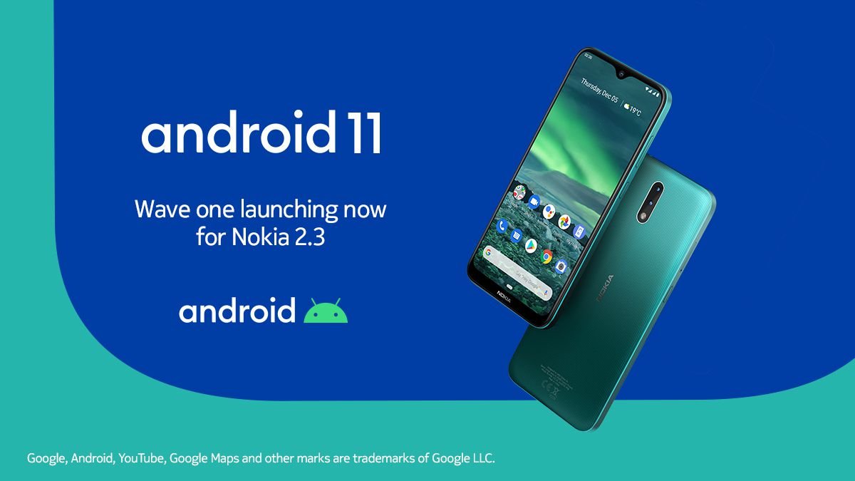 Nokia 2.3 Android 11 update