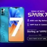 Uniquely designed Tecno Spark 7 with Helio A25 CPU goes official
