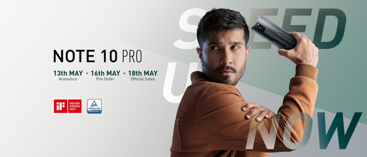 Infinix Note 10 Pro set to officially launch on the 13th of May