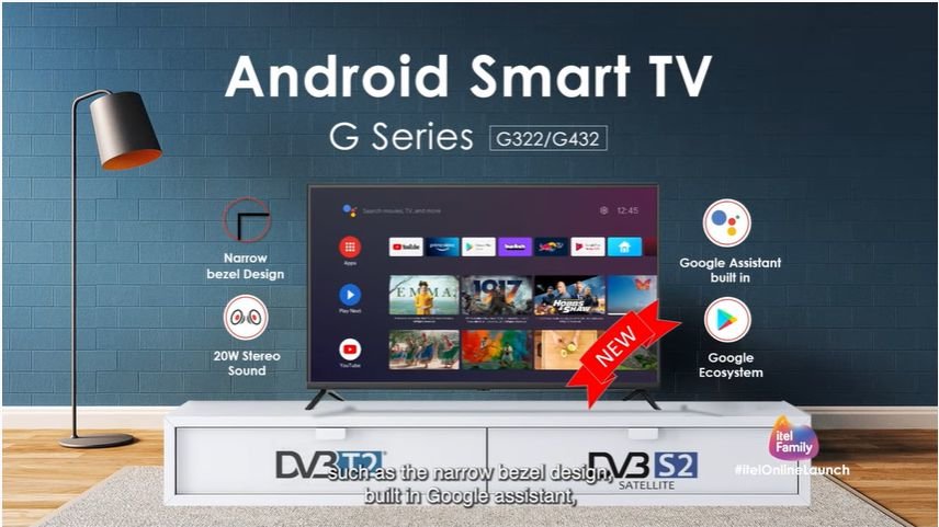 itel android tv G322 and G432