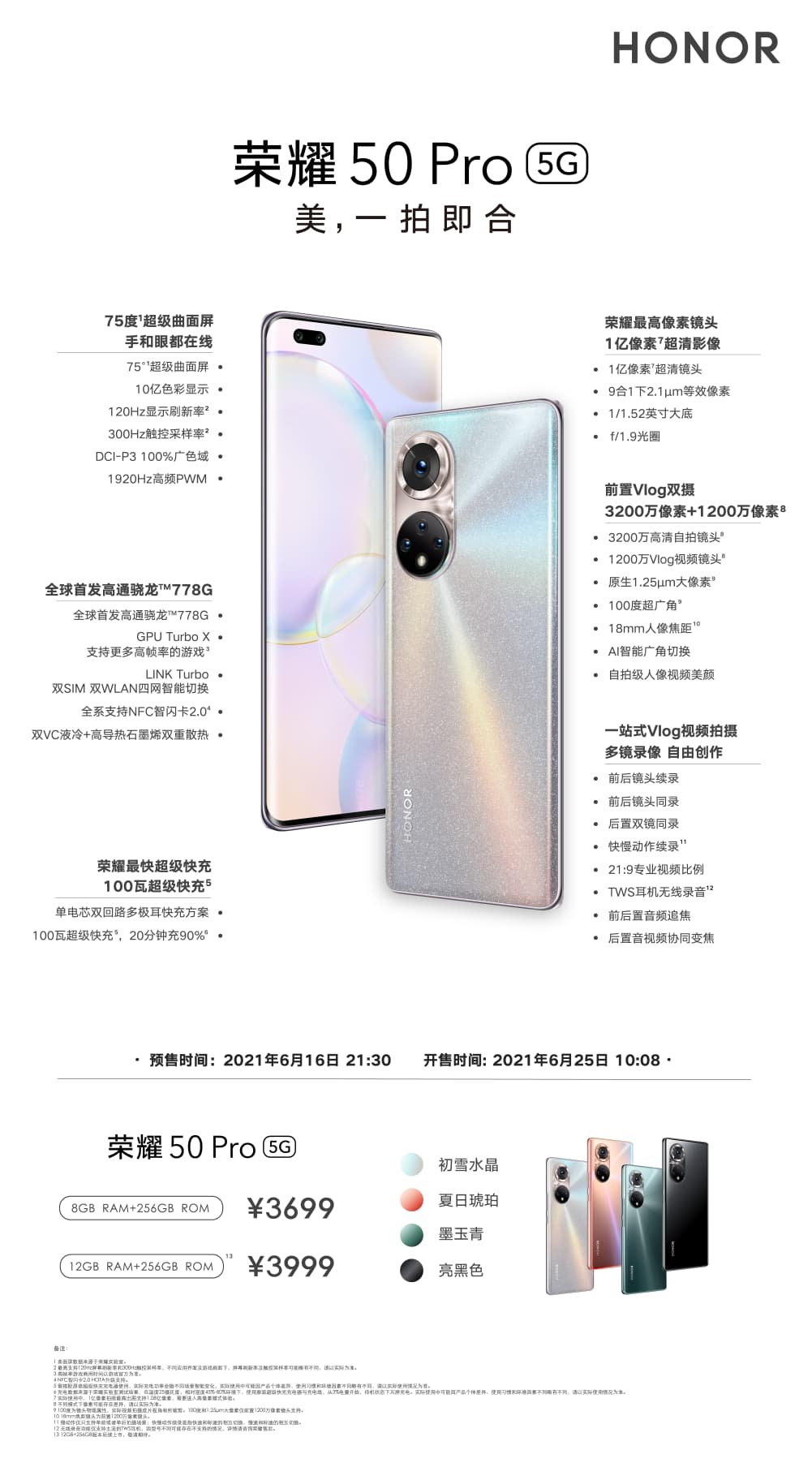 Honor 50 Series smartphones have recently launched in China Honor 50 Pro