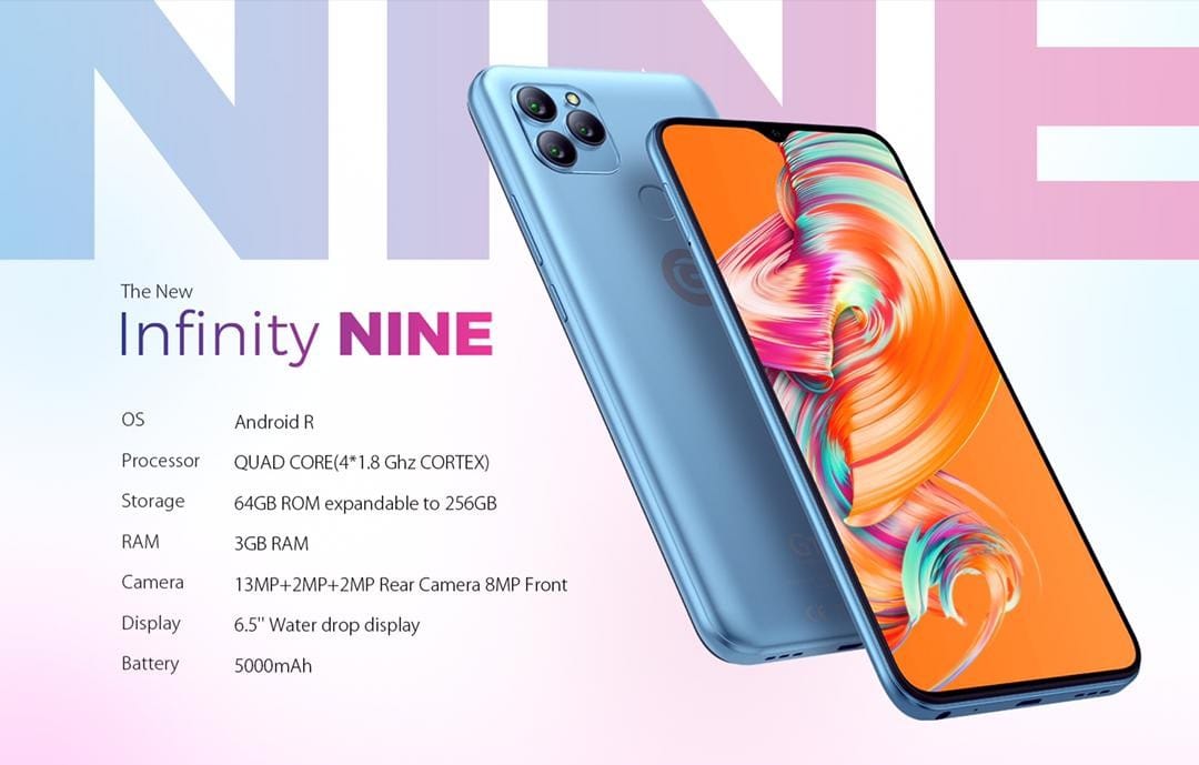 GTel Infinity 9 with Helio A20 CPU and 5000mAh battery announced in Zimbabwe | DroidAfrica