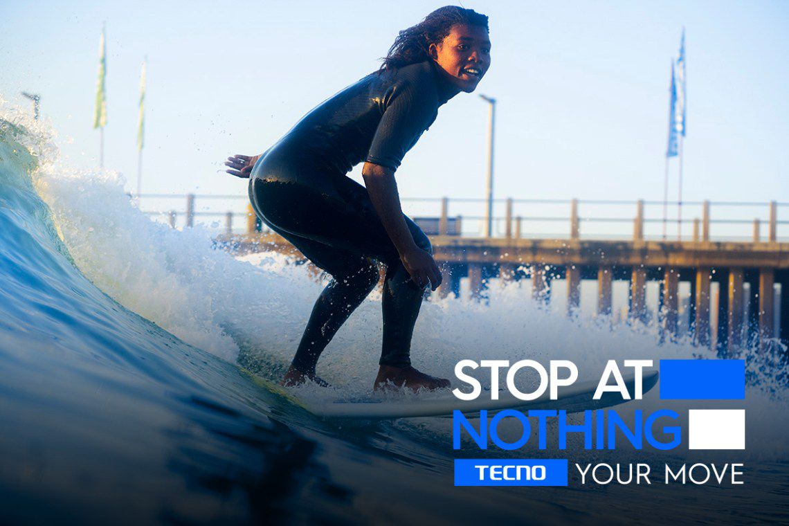 STOP AT NOTHING is Tecno’s new brand slogan, will be inscribed on Spark 8