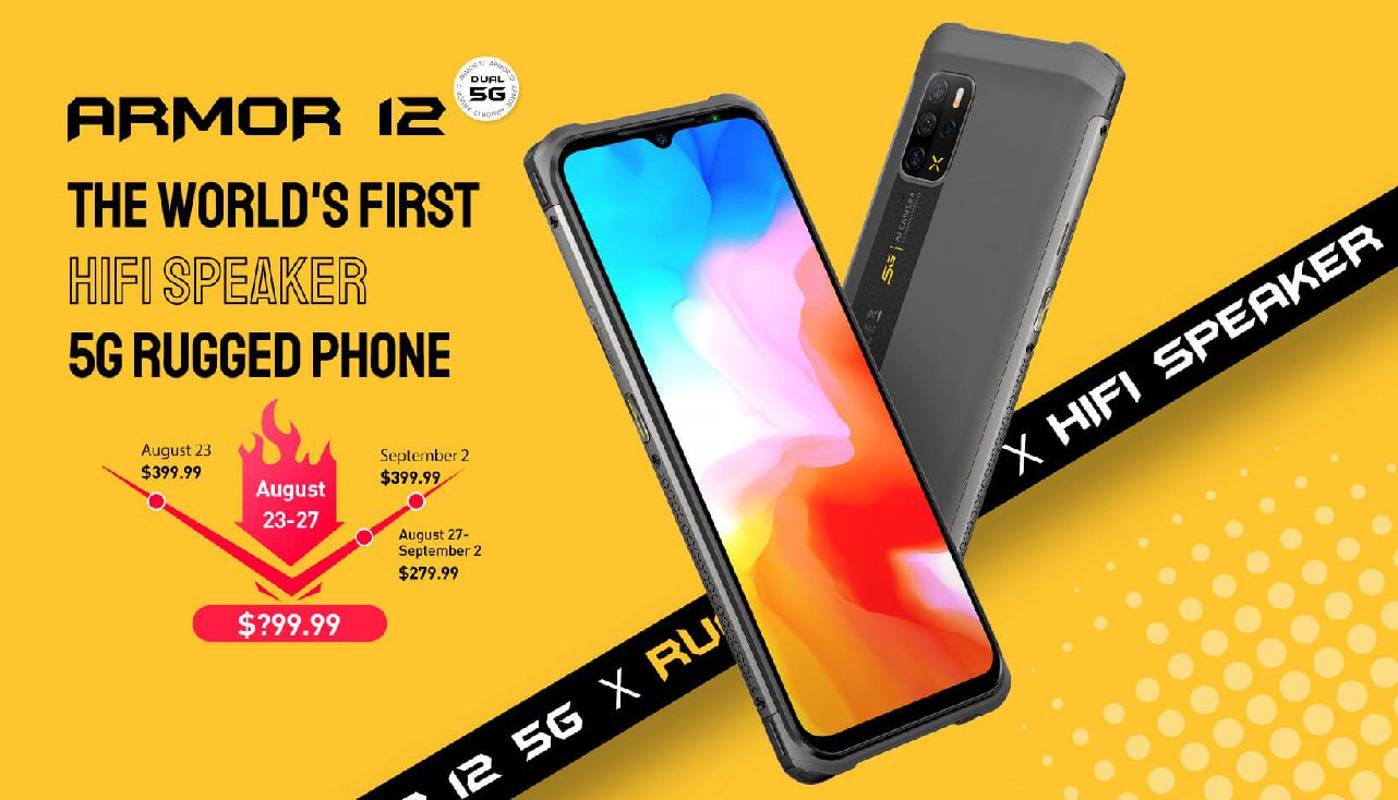 Ulefone Armor 12 5G with Dimensity 700 and 5180mAh battery announced Ulefone Armor 12 5G announced 1