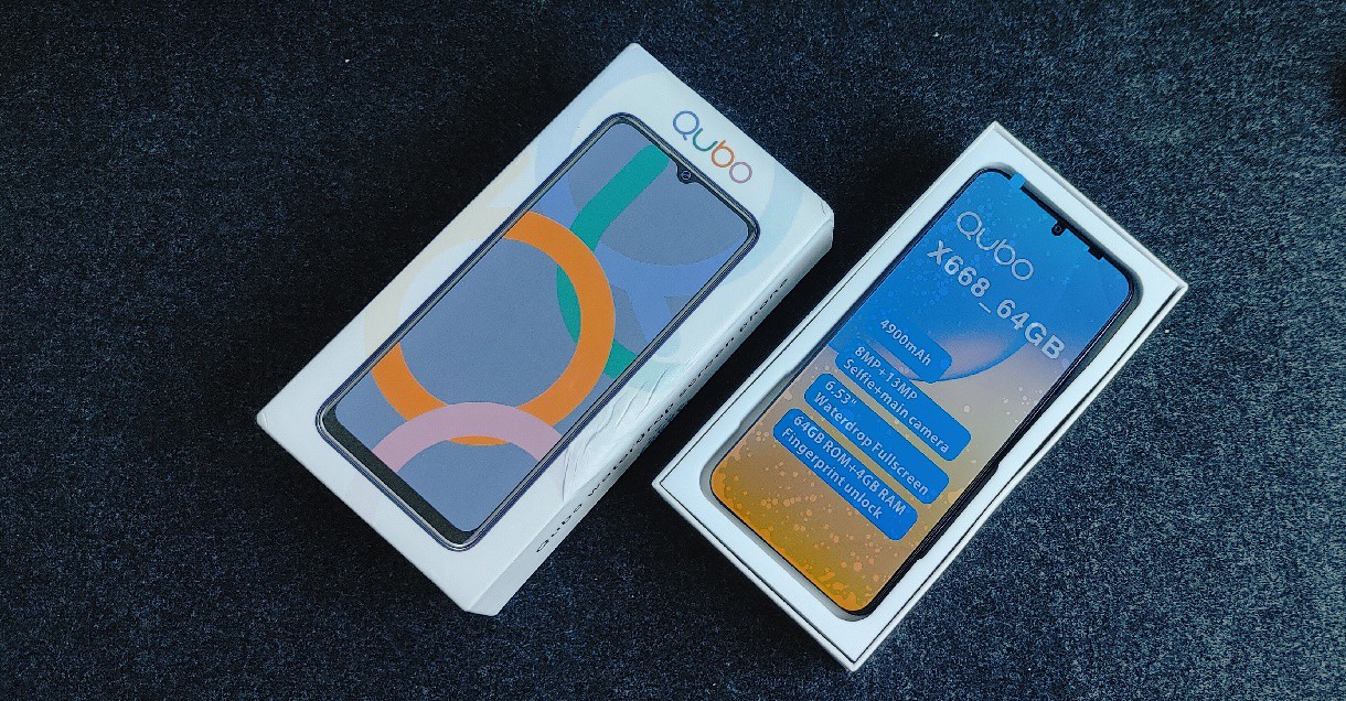 QUBO X668 unboxing and quick overview QUBO X668 unboxing and quick overview