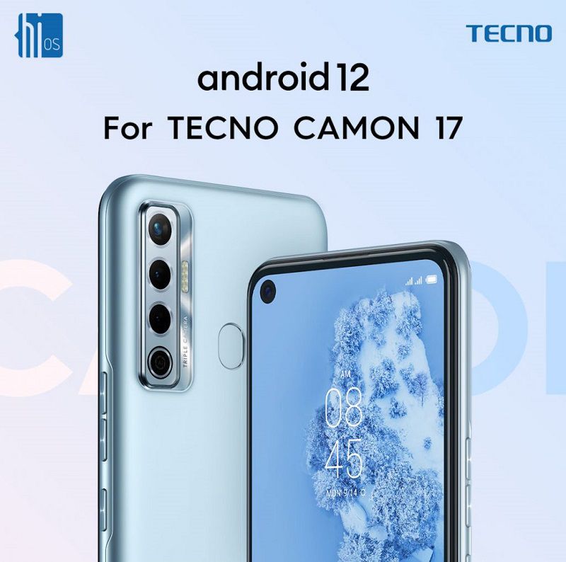 Camon 17 and Phantom X will get Google Android 12 update with HiOS 8.5