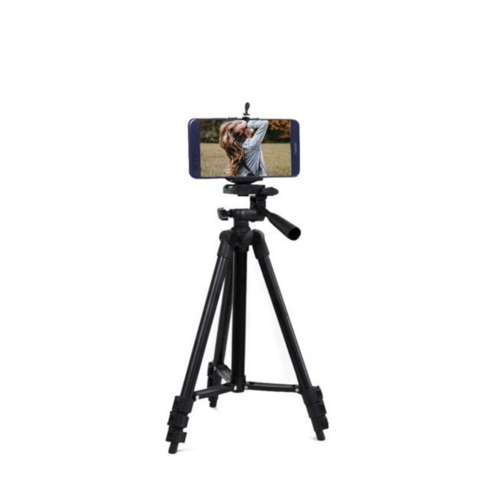 Potable Phone Tripod Stand Kit With  Holder Control just for ₦ 8,599