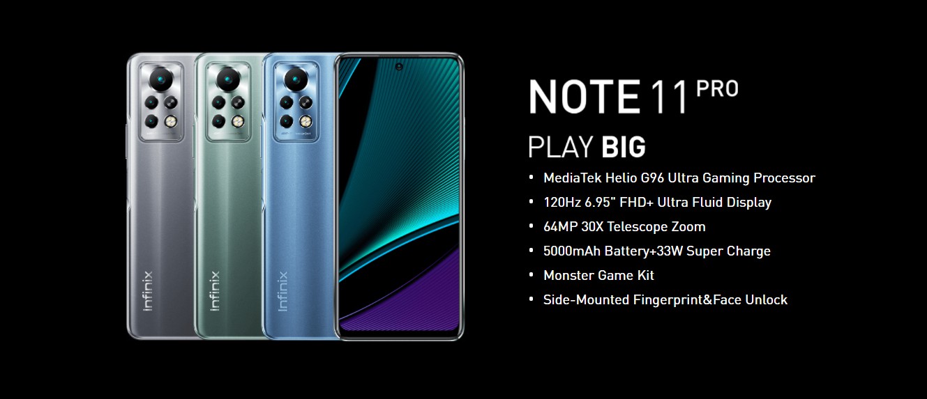 infinix Note 11 Pro now official