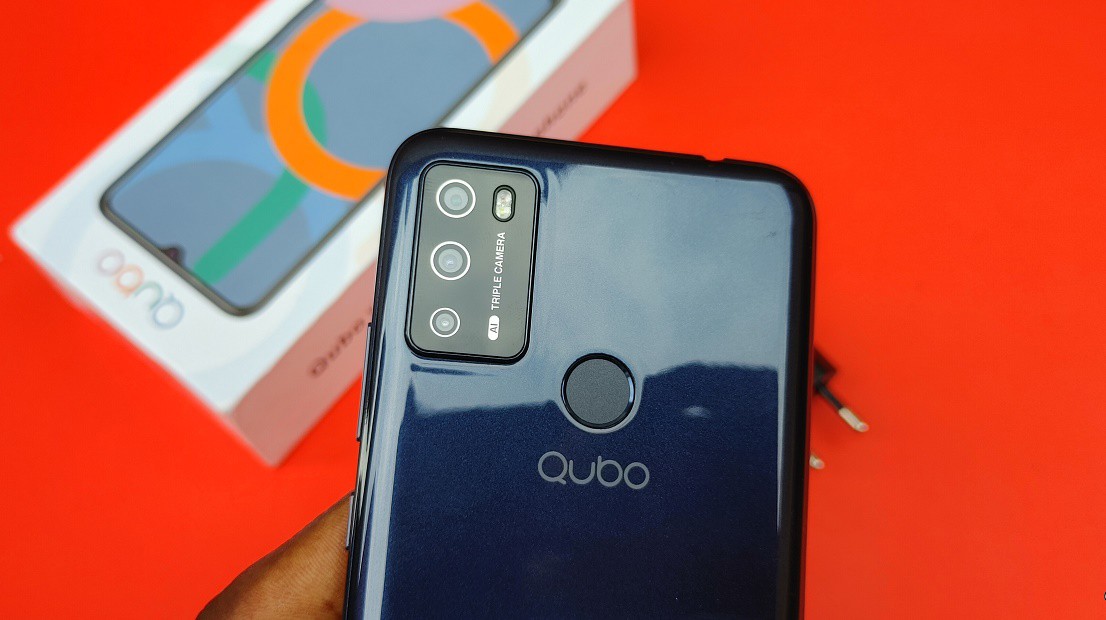 QUBO X668 unboxing and quick overview QUBO X668 rear camera