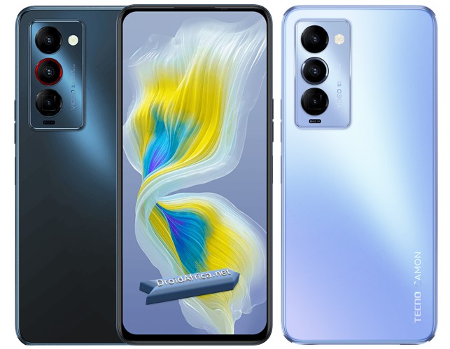 camon 18 Premier front and back