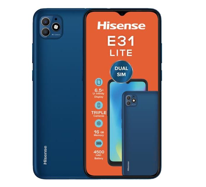 Hisense E31 Lite” has been announced in Africa with UNISOC SC9863A Chipset