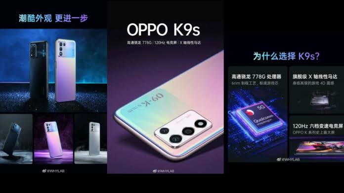 A Few specifications Of Upcoming OPPO K9s Surfaced Online