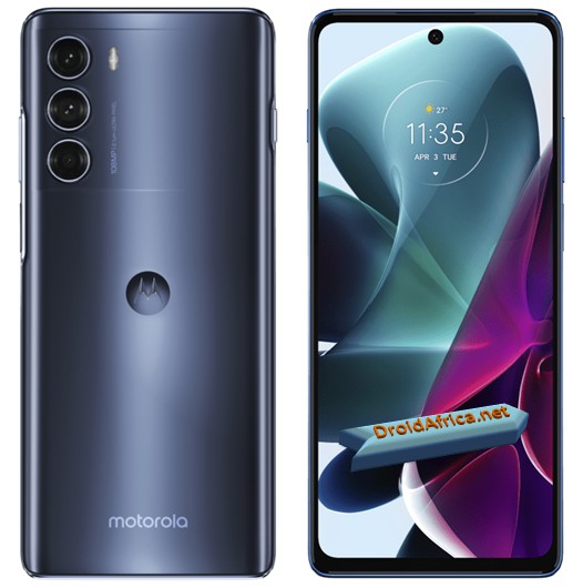 Motorola Moto G200 5G Stellar Blue color