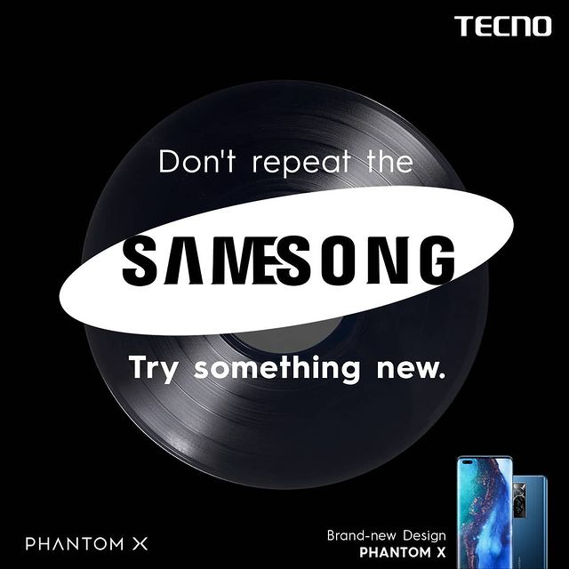 Tecno takes it on Samsung, asked users not to repeat “SameSong”