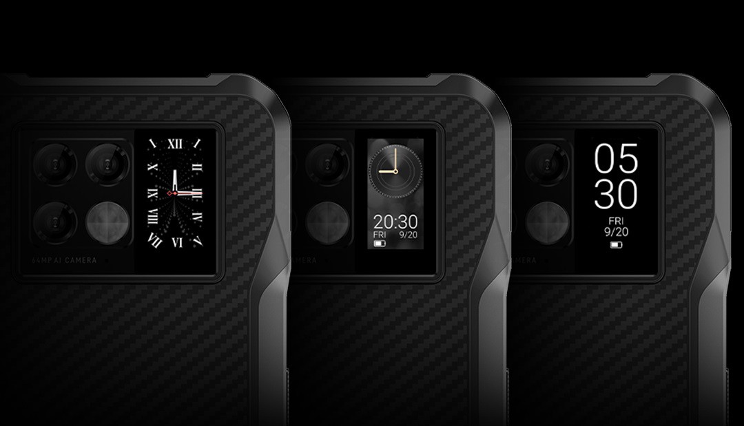 Doogee V20 to be the first rugged smartphone with dual screen