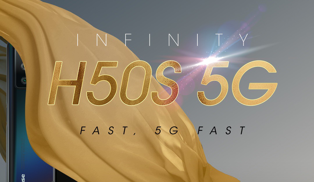 Infinity H50s; HiSense' first 5G smartphone coming to South Africa soon