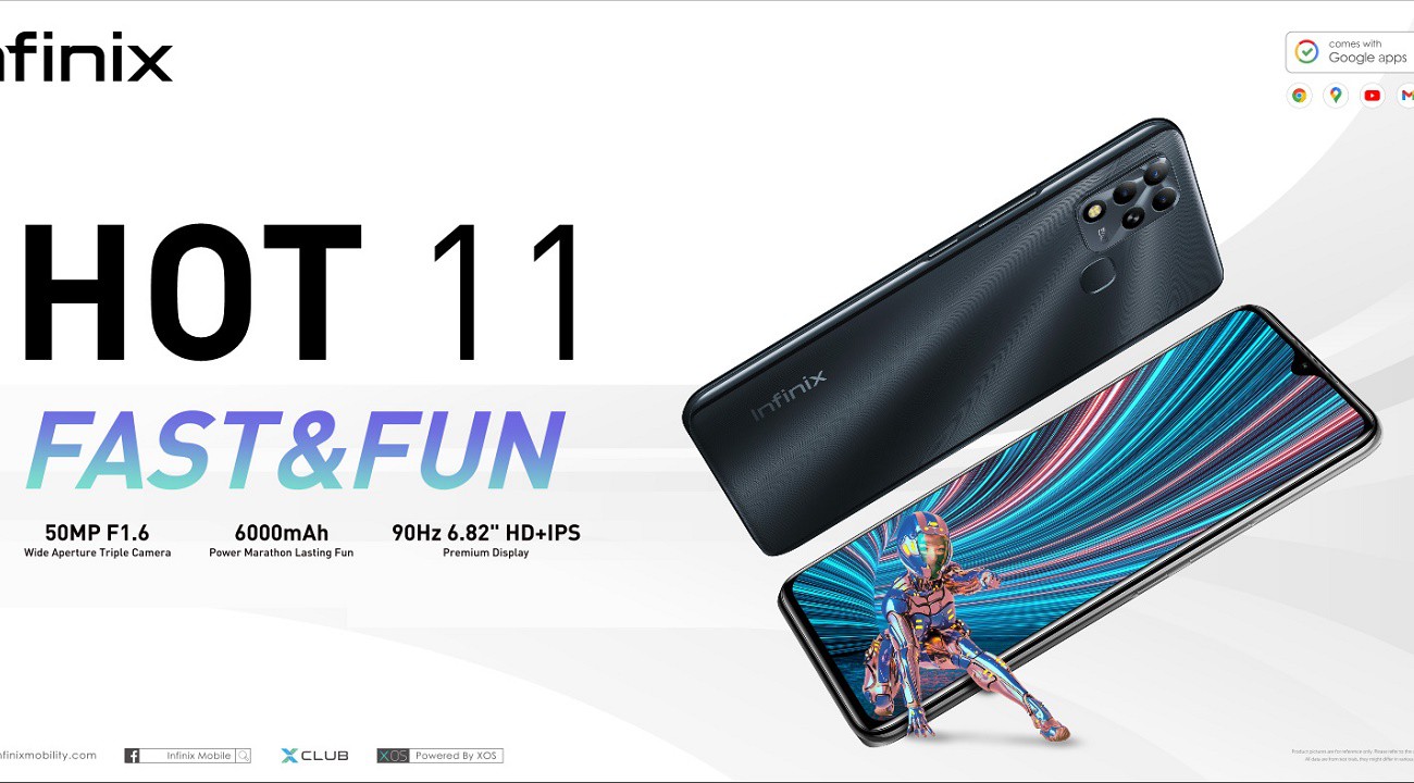 Infinix Hot 11 with Helio G37 and 50MP camera announced in Nigeria