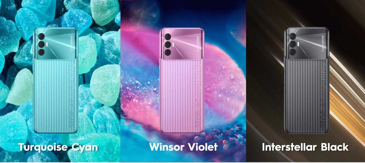 Spark 8 pro colors options in India